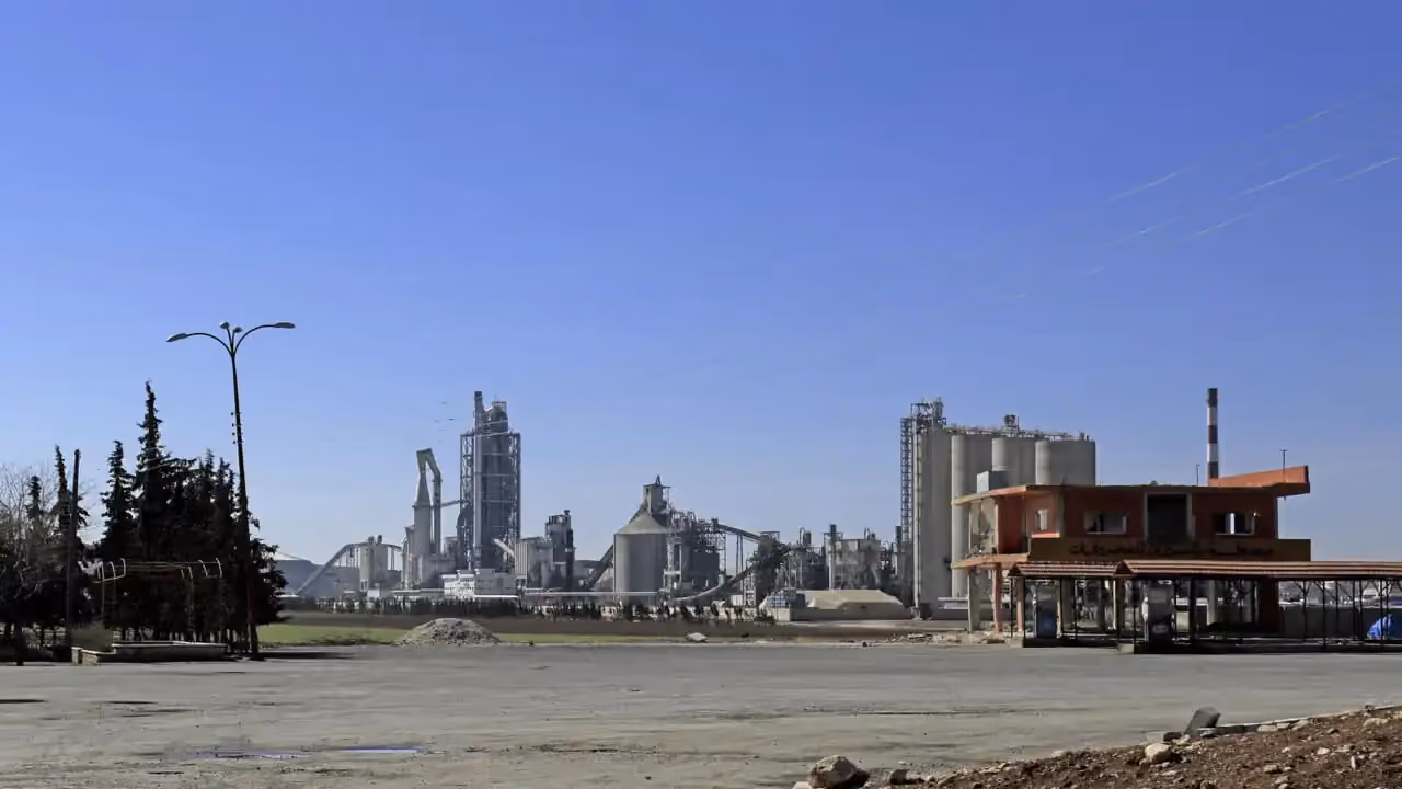 Syria China Cement Plant, Raqqa