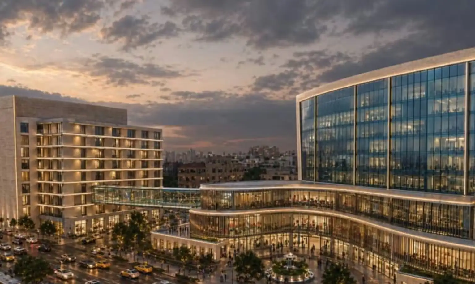 Commercial Mall with Office Tower Project | rebuilding syria platform