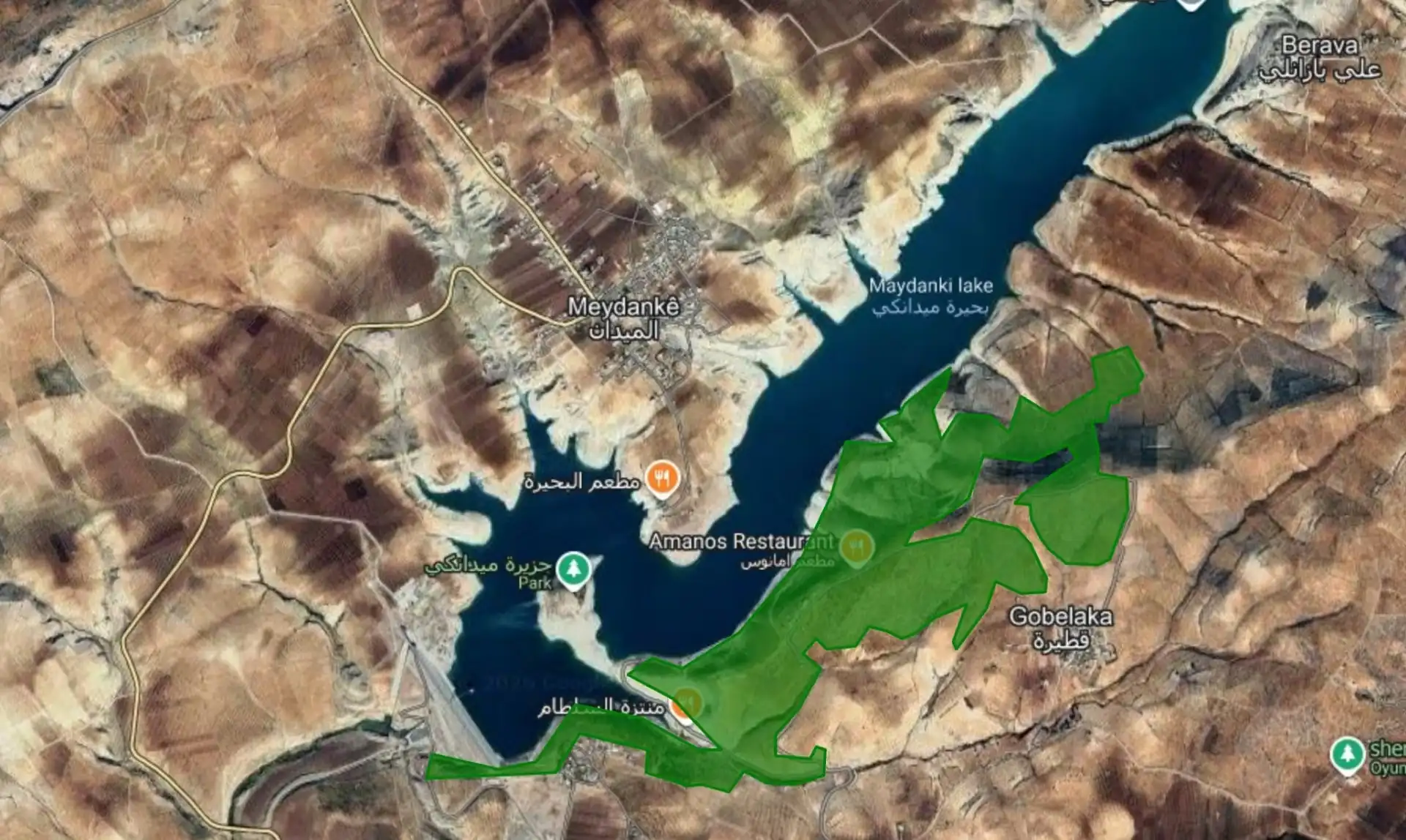 Midanki Lake Banks Project | rebuilding syria platform