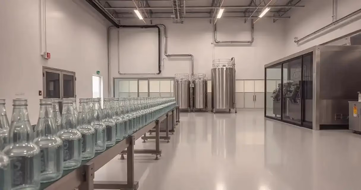 Water and Beverage Bottling Plant