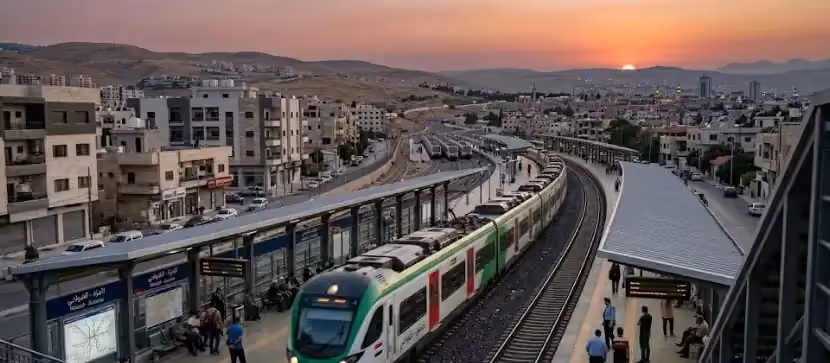  Damascus Suburban Railway Network