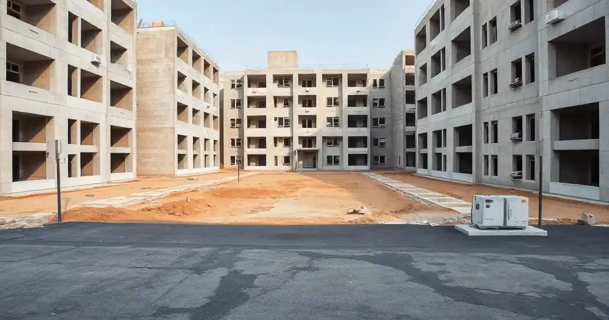 Workers' Housing Project in Madinat Al-Salam, Quneitra