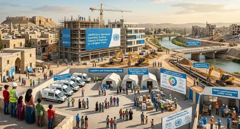 UNOPS Plans to Expand Syria Operations Alongside Humanitarian Response
