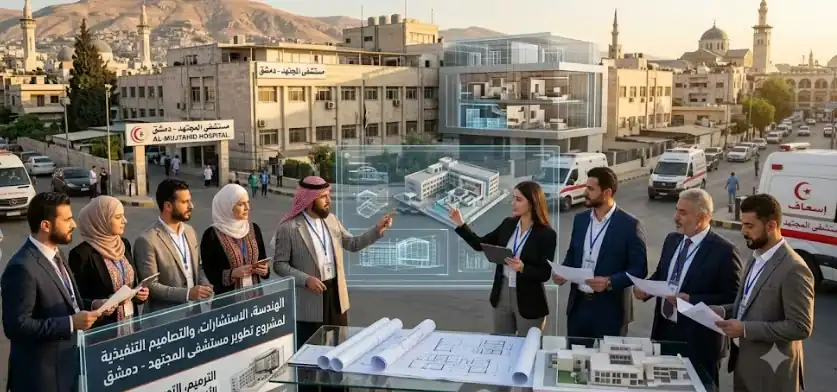 Engineering Consultancy and Executive Design Services for Al-Mujtahid Hospital, Damascus