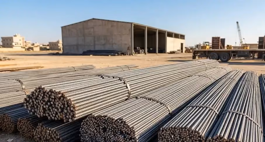 Supply of Reinforcing Steel Bars of Various Diameters, SEBCO Deir ez-Zor Branch
