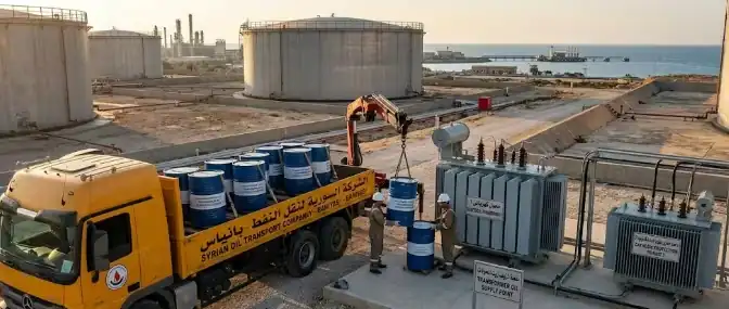 Transformer Oil Supply for Electrical and Cathodic Protection Transformers, Syrian Oil Transport Company, Baniyas