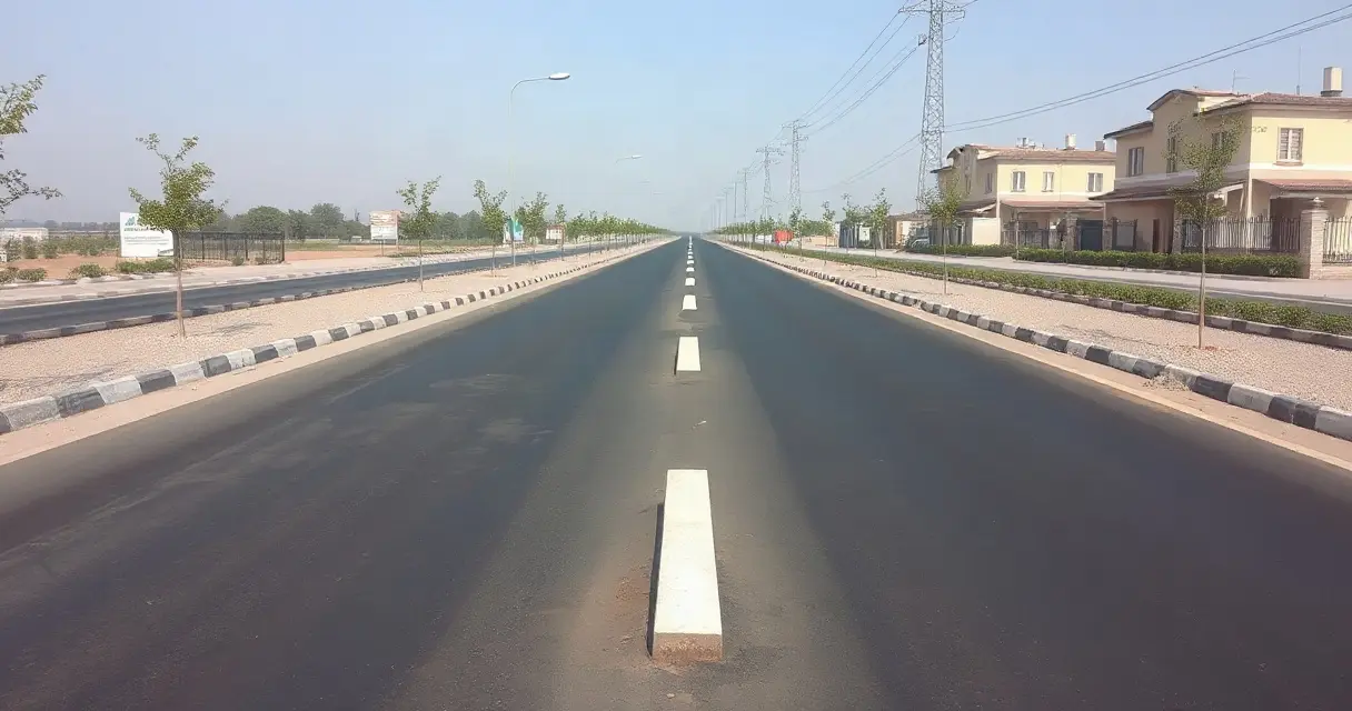 Da'el Council Tenders Asphalt Road Maintenance