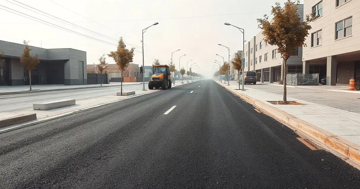Tartus Tenders Asphalt Paving for Al-Mahatta Streets