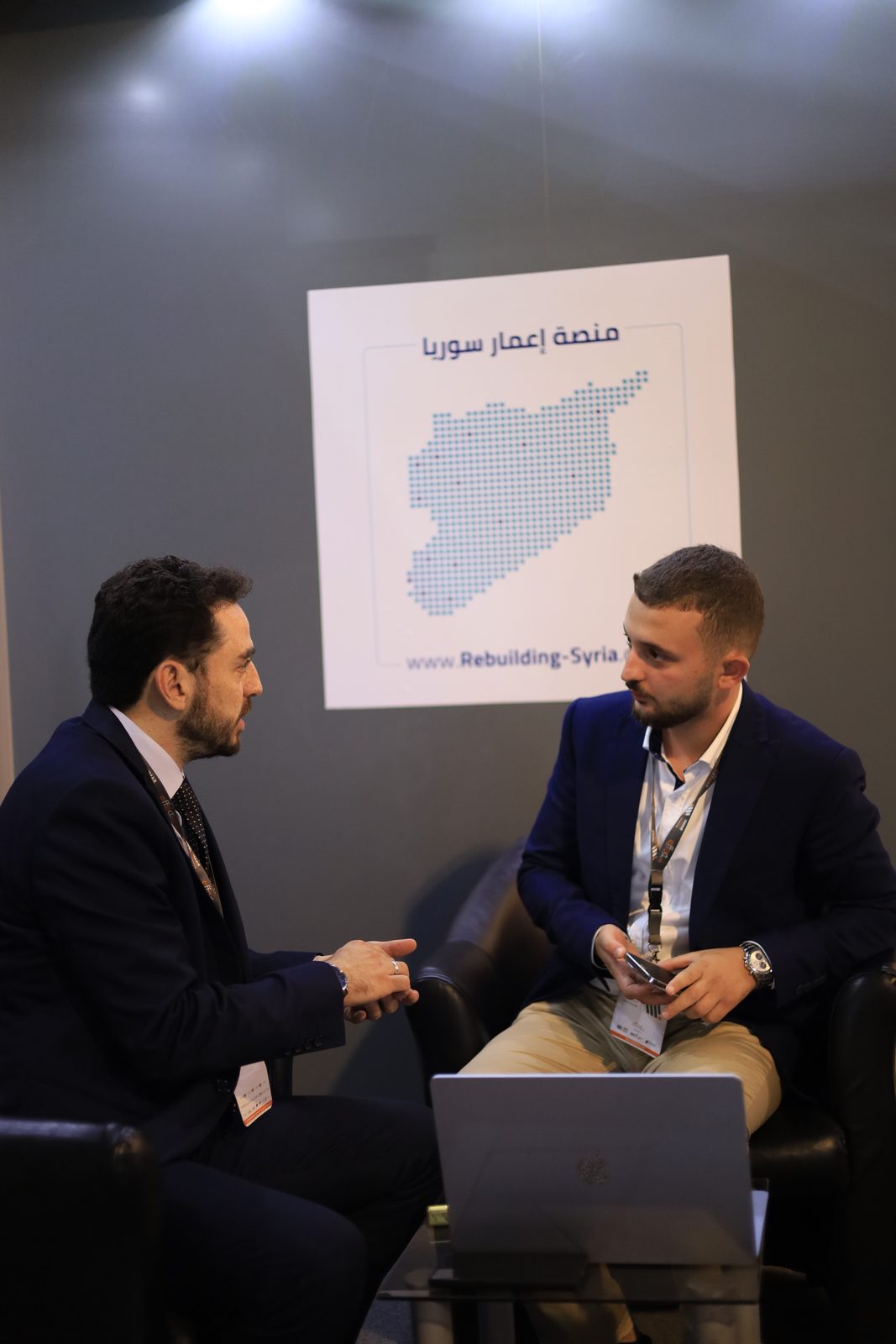 Rebuilding Syria Platform stand at IMAR International Expo 2026