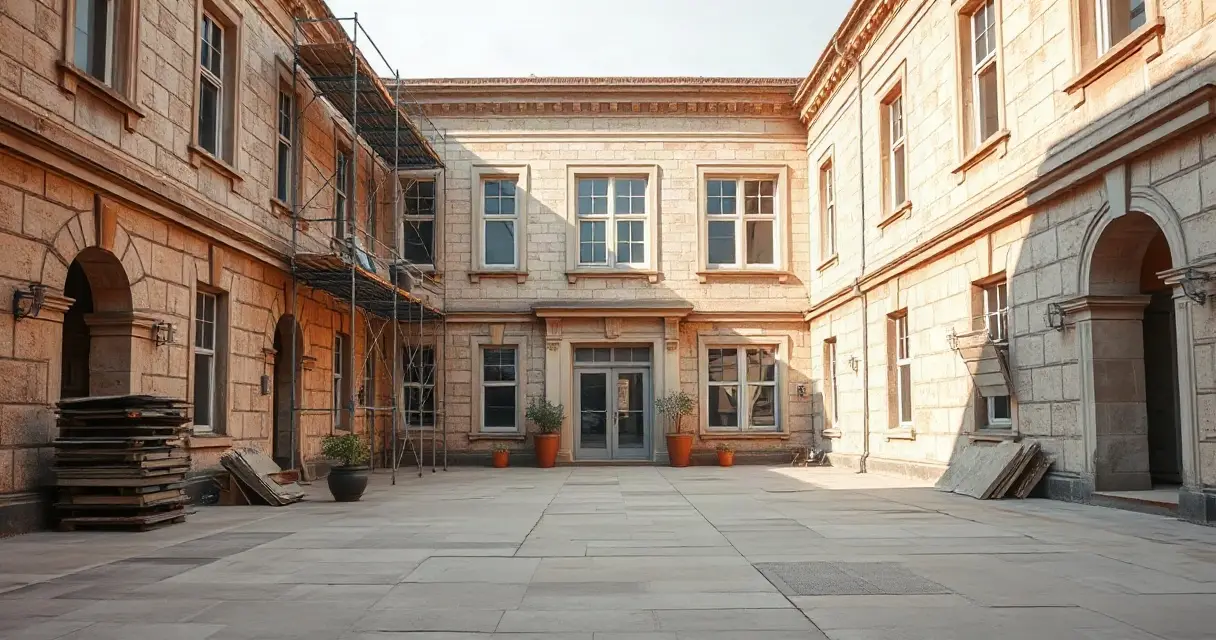 Hama Secretariat Tenders Old Building Rehabilitation