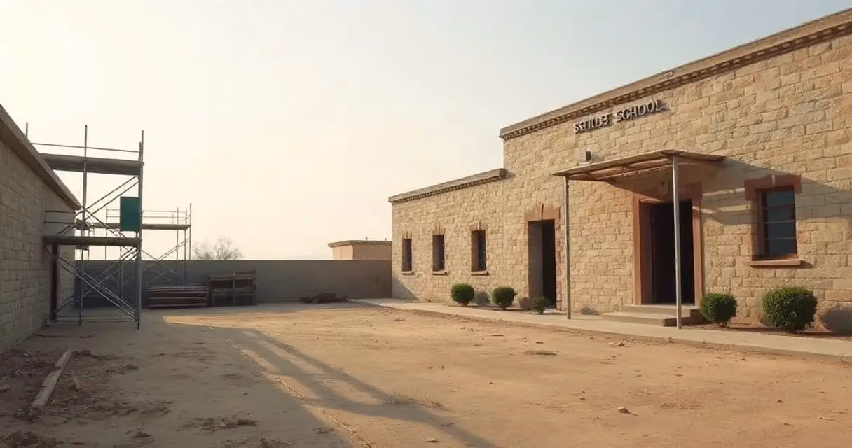 ACTED Tenders School Rehabilitation in Hama Villages