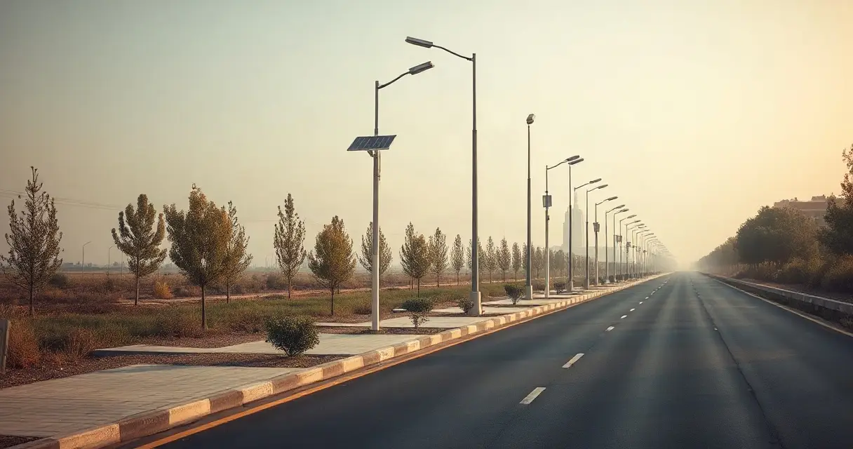 2,400 Solar Street Lights in Hasakah for WATAN