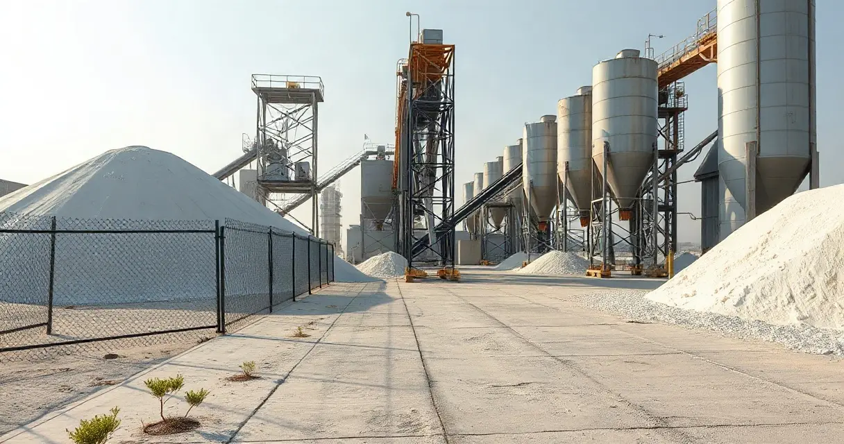 Quartz Sand and Silica Processing Units Offered in Homs