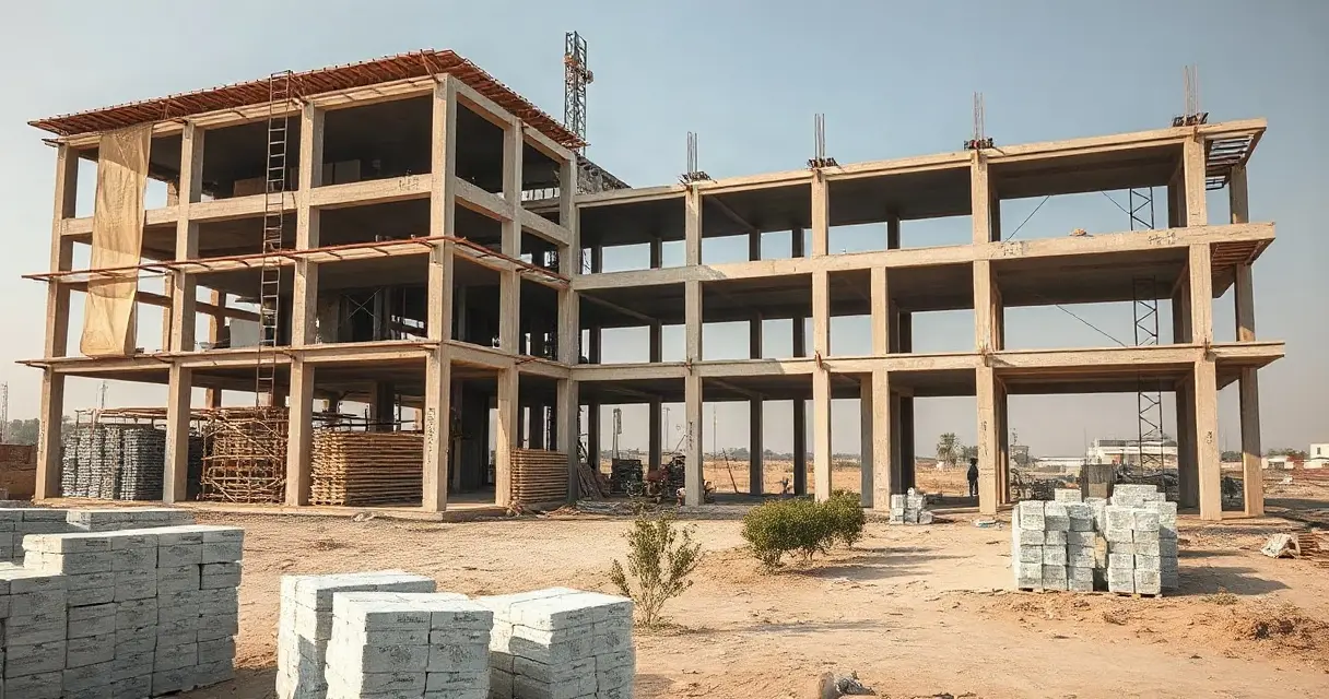 Structural Works for Qurtuba University in Aleppo