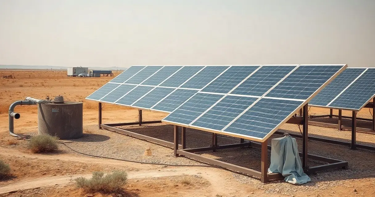 Tender: 4 Solar Pumping Systems for Badia Wells, Damascus