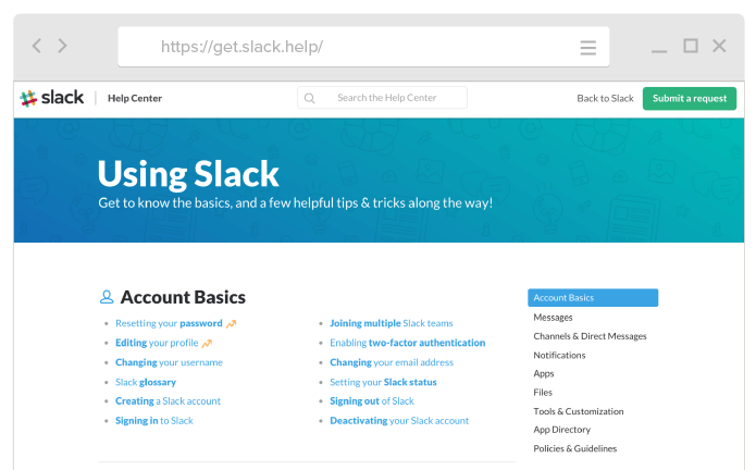 Base de conocimiento - Zendesk Help Desk