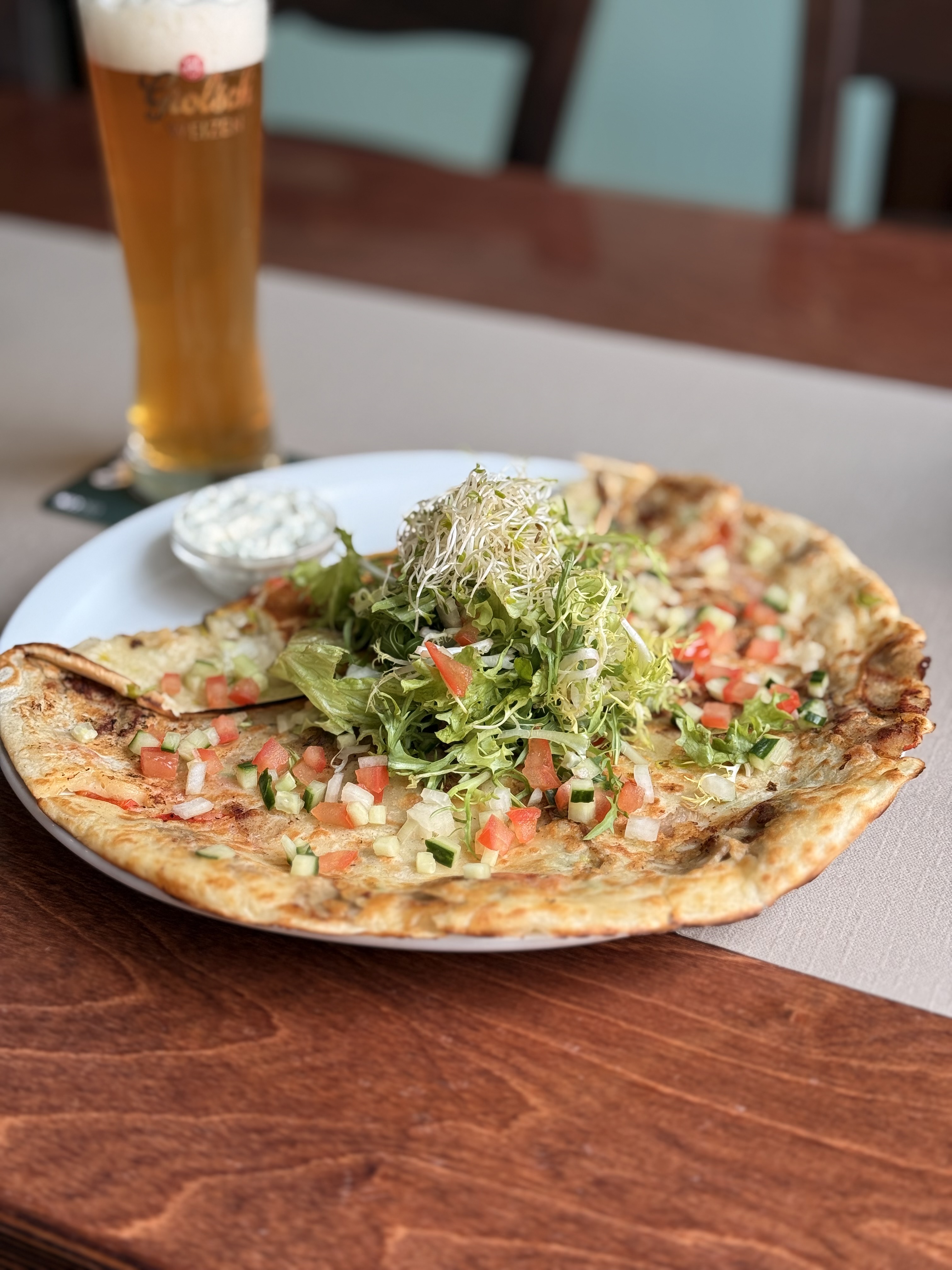 Maandspecial pannenkoek met kebab