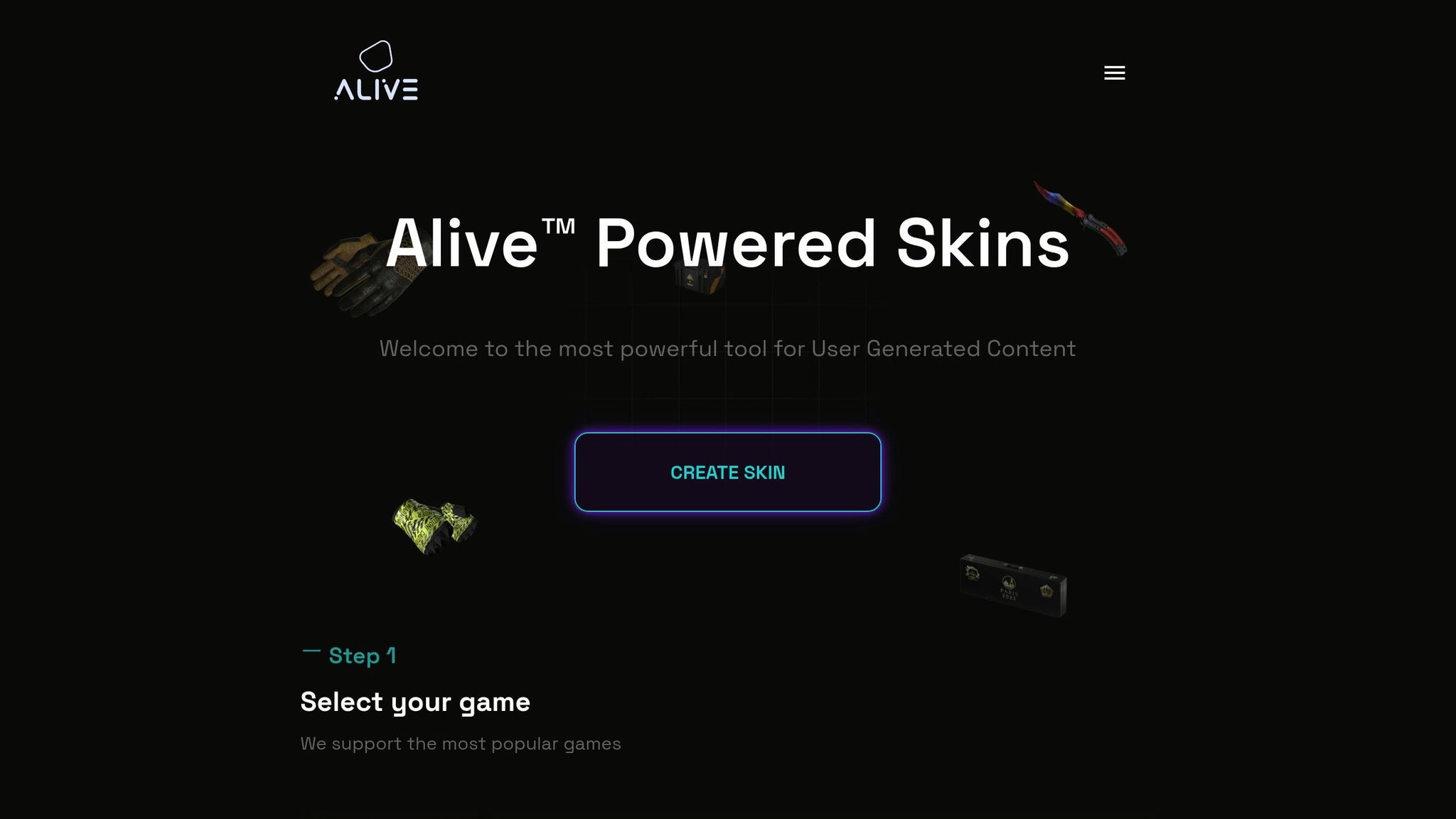 Alive Games for Skins
