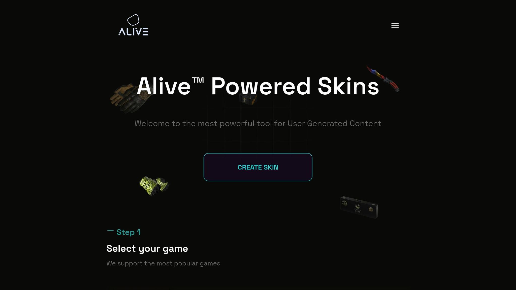Alive Games for Skins
