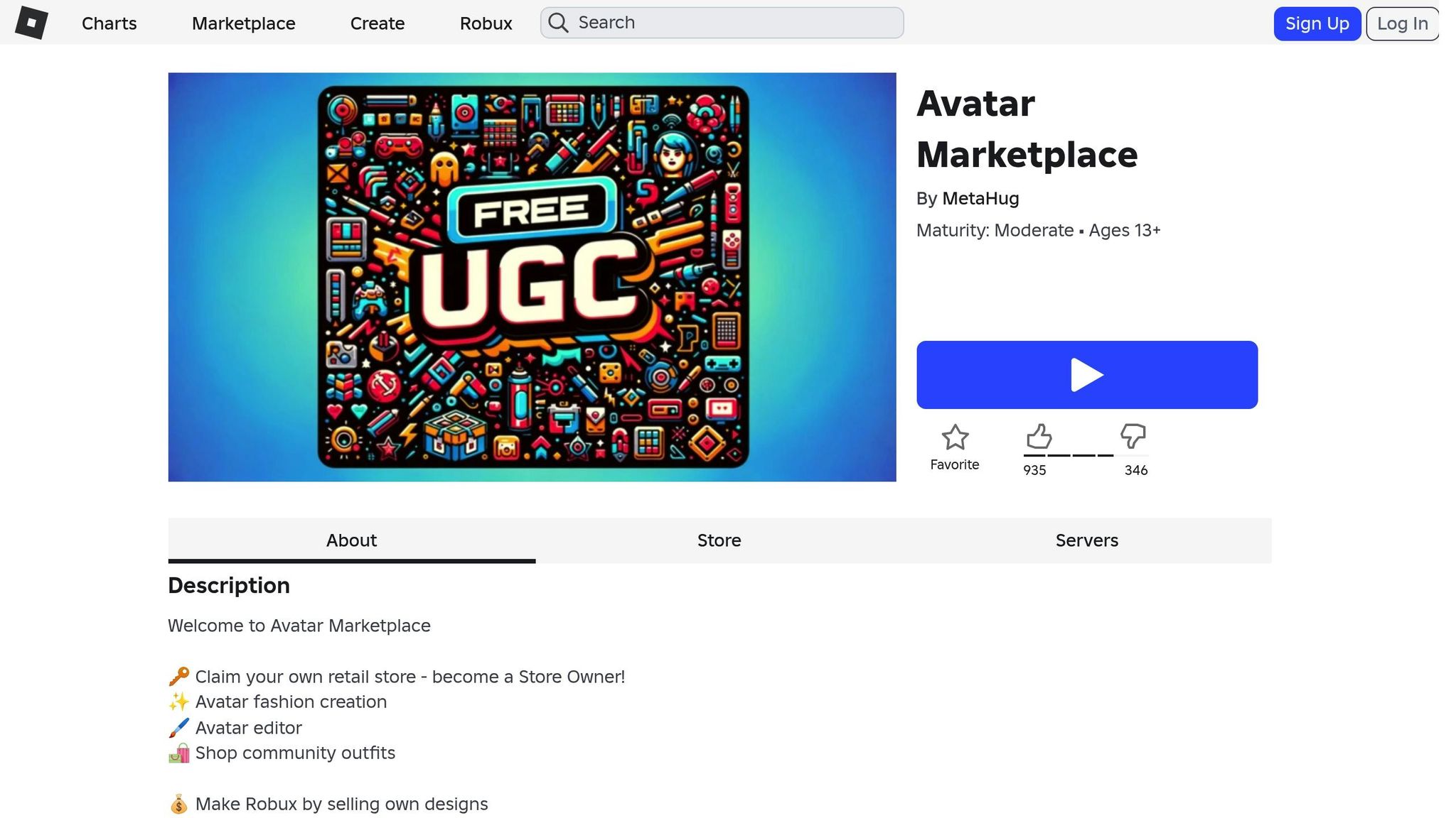 Avatar Marketplace