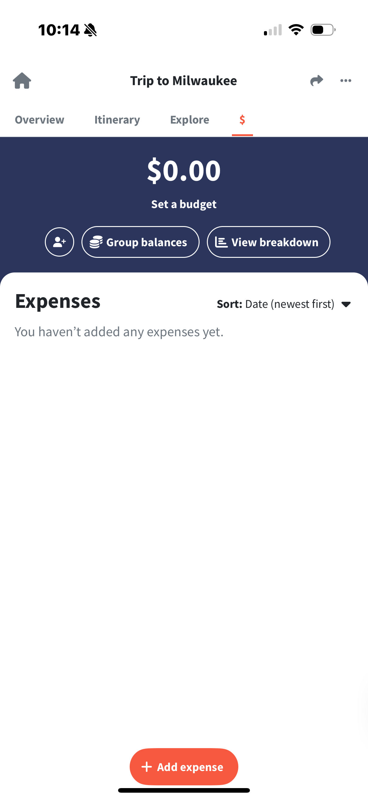 Budgeting Plan