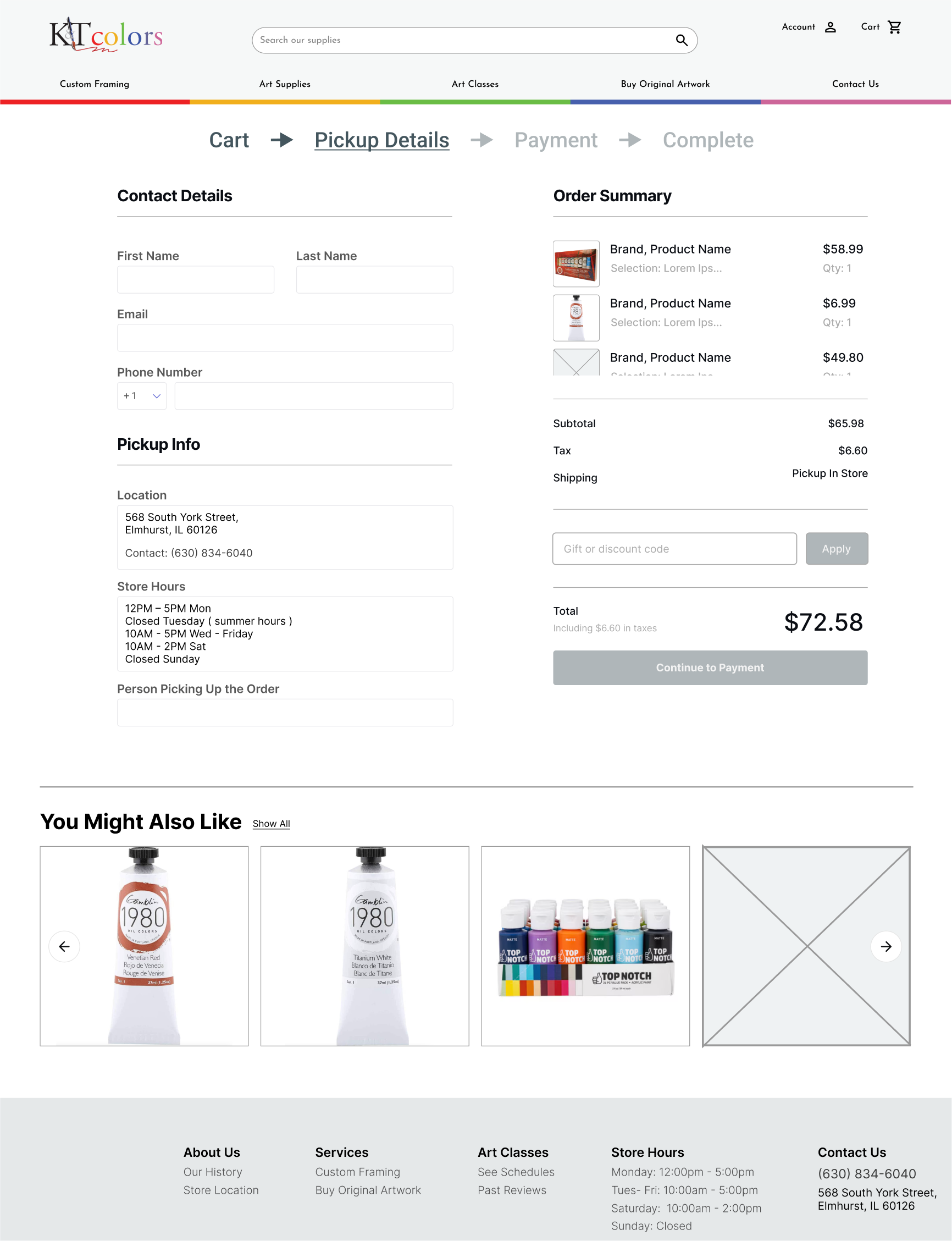 Checkout Process