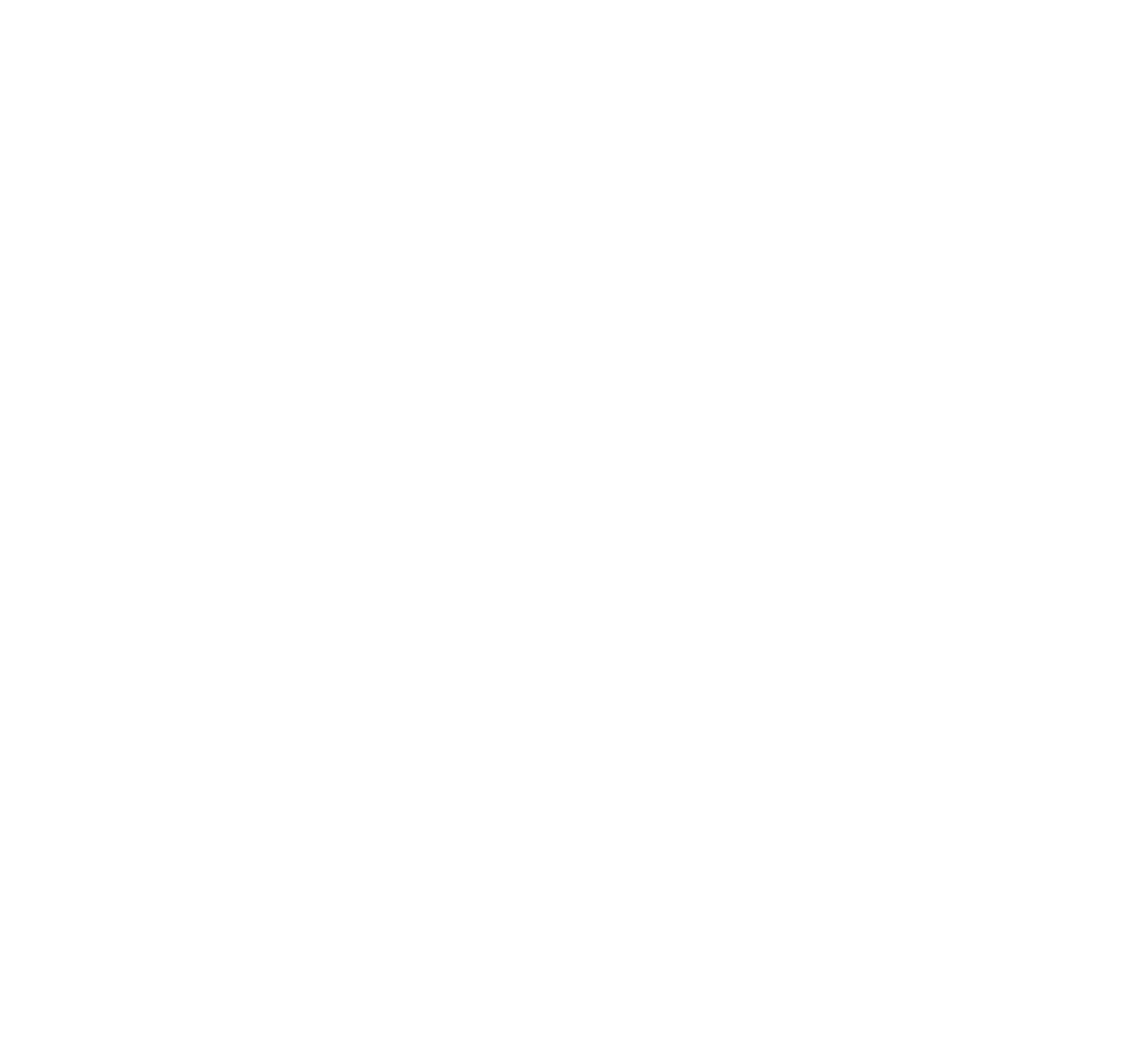 White zigzag stroke on black background.