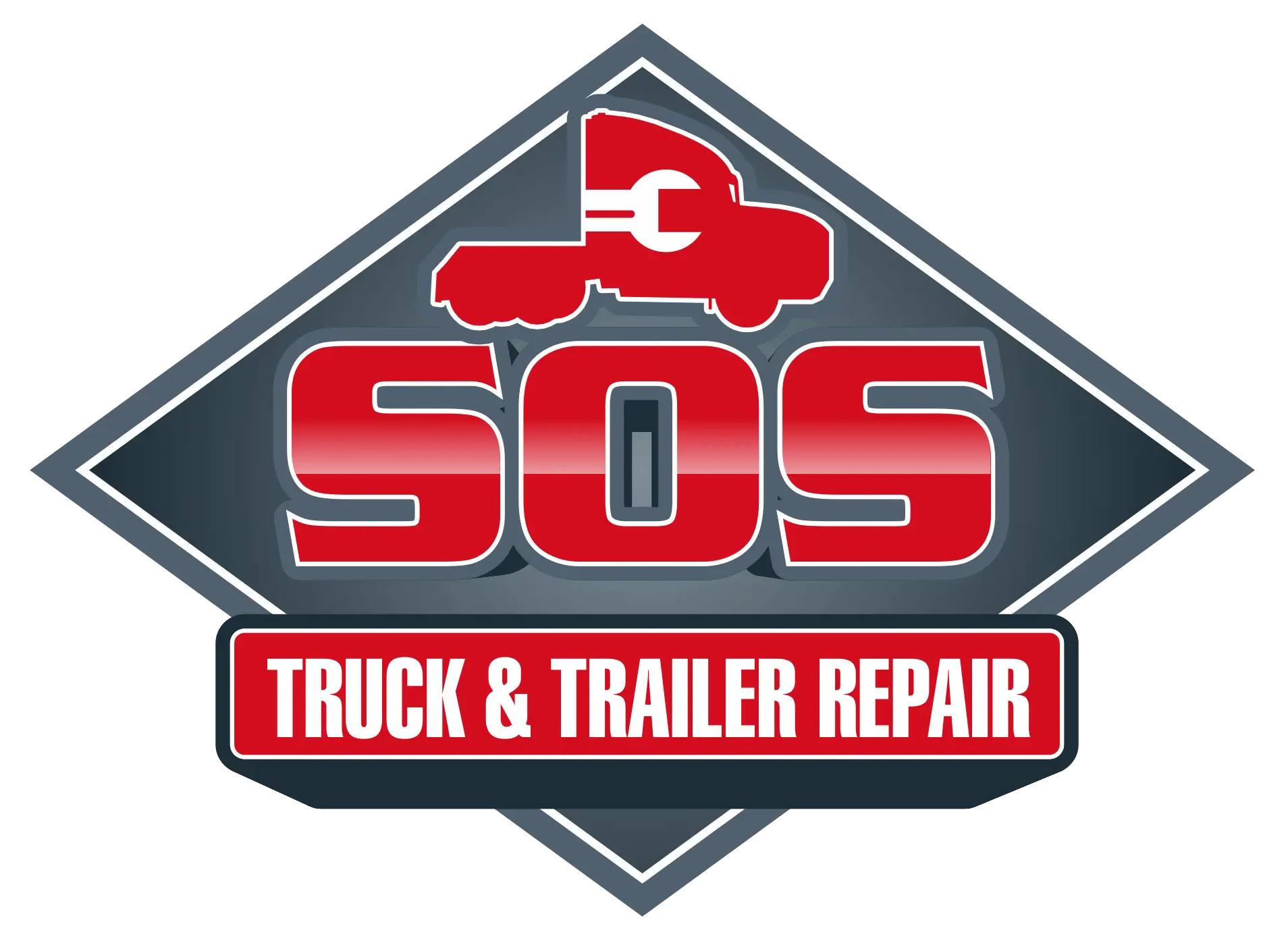 SOS Truck and Trailer logo