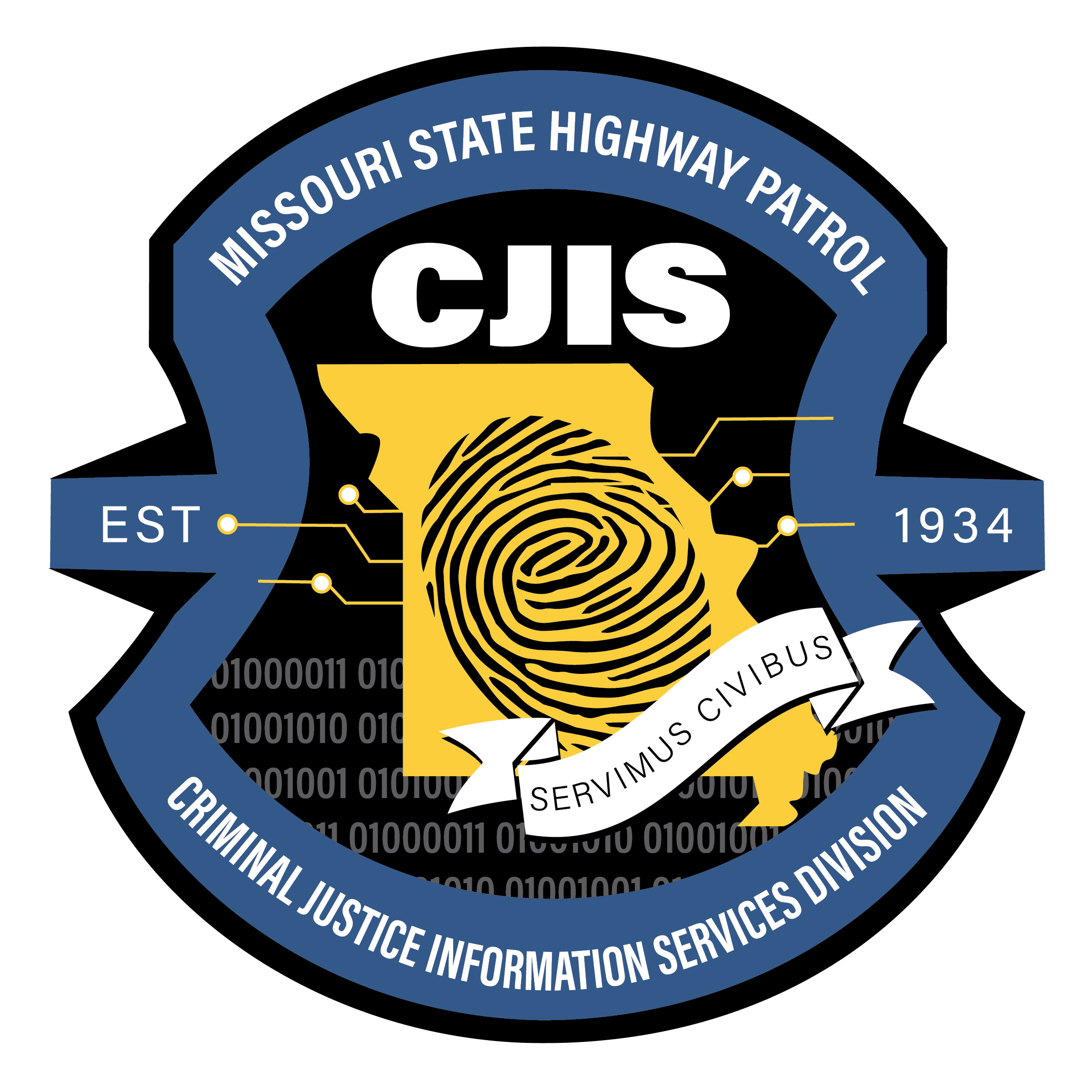 Missouri State Highway Patrol Criminal Justice Information Services Division logo