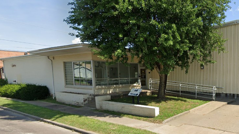 Exterior of the Troop E crime laboratory in Cape Girardeau.