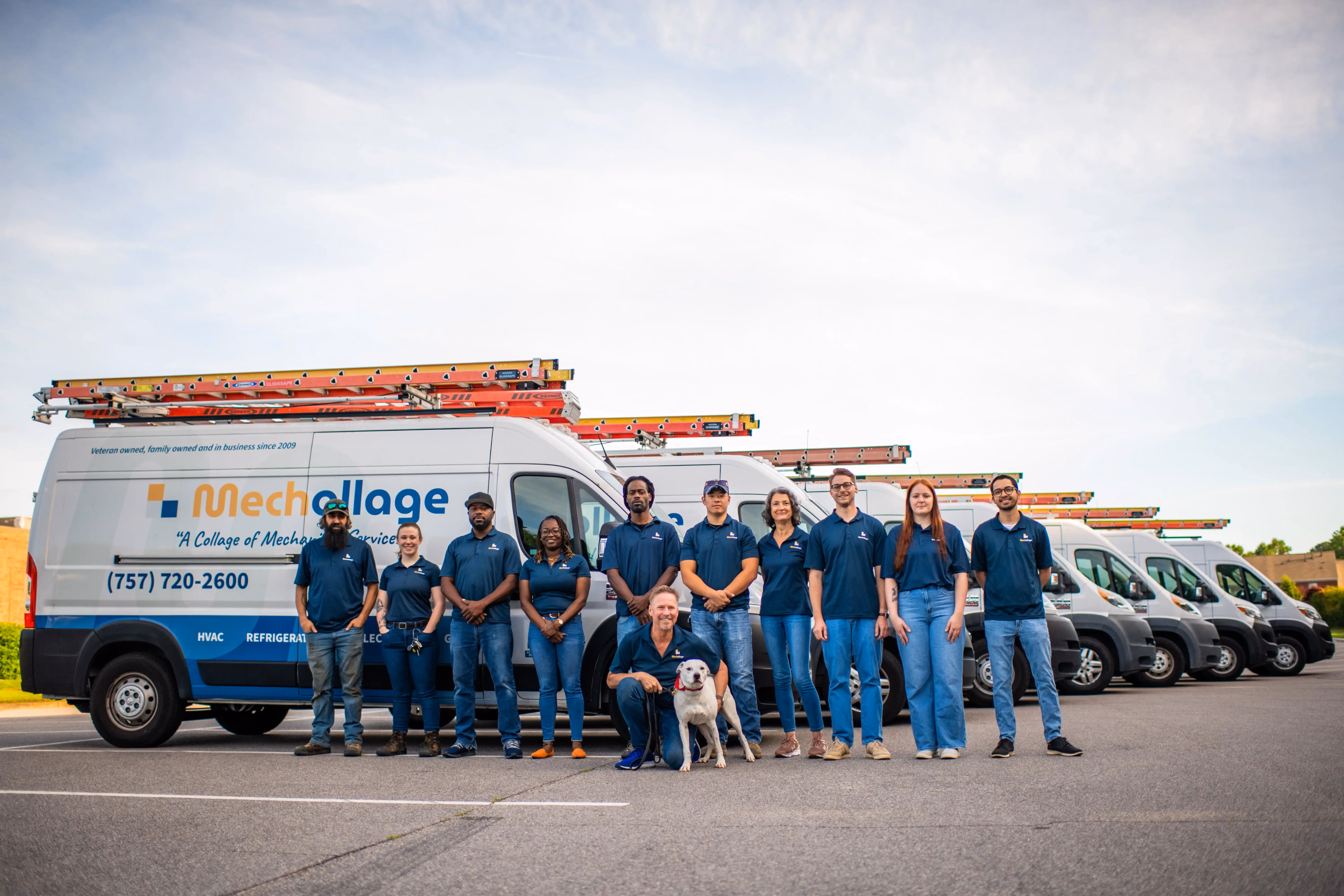 Mechollage Technicians Group Photo 2