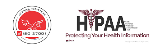 ISO 27001 certified and HIPAA compliant