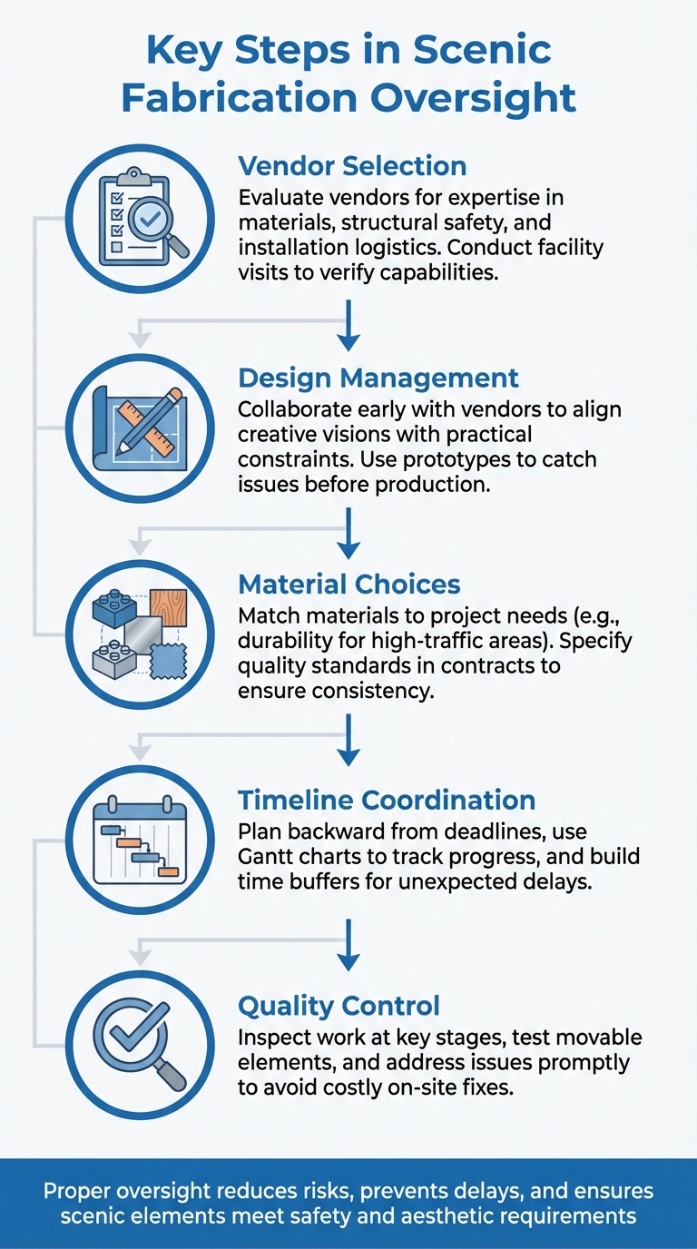 5 Key Steps in Scenic Fabrication Oversight Process