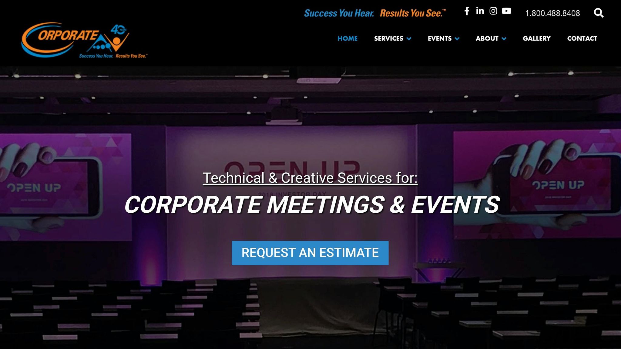 Corporate Audio Visual Services