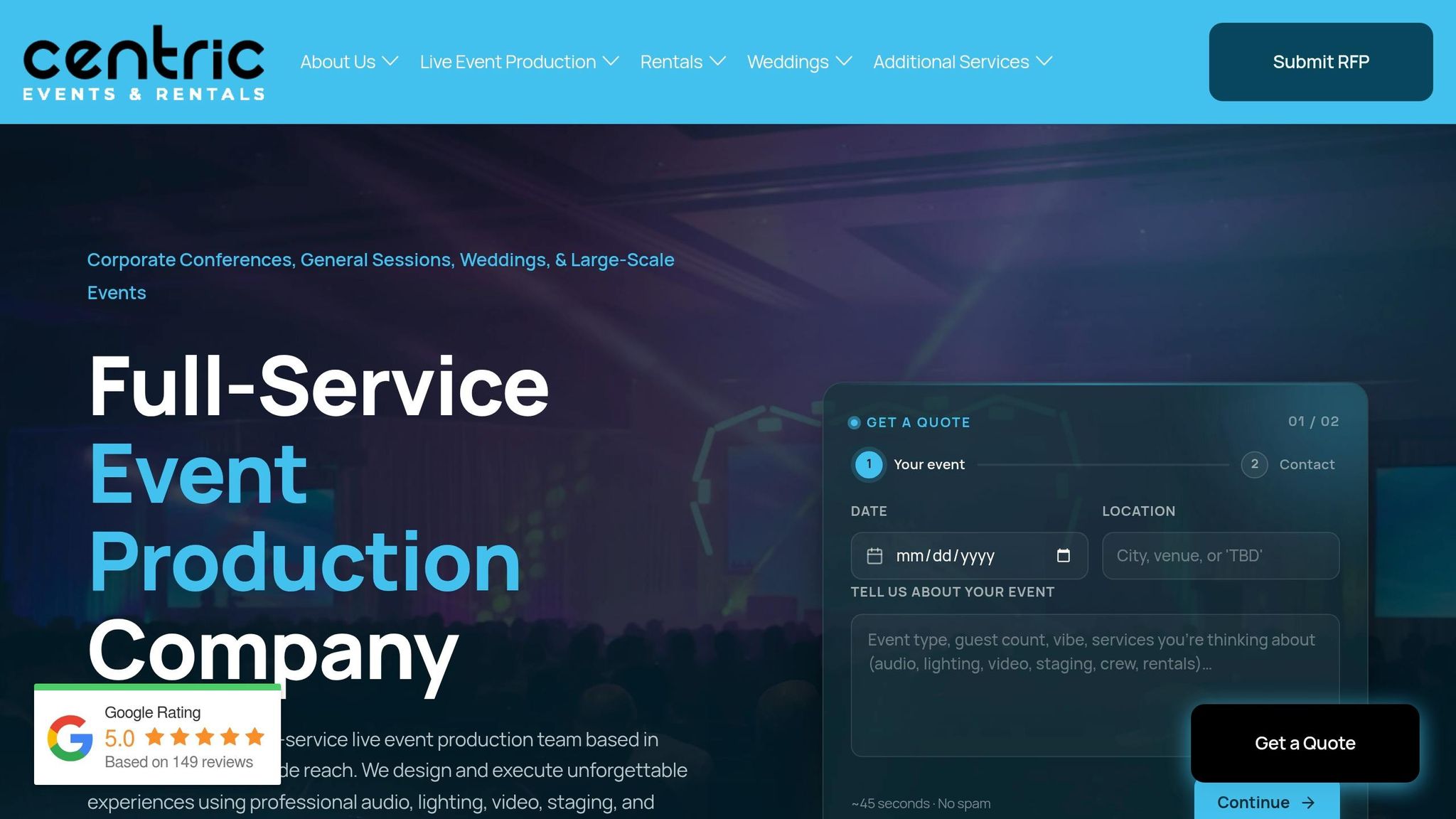 Centric Events And Rentals