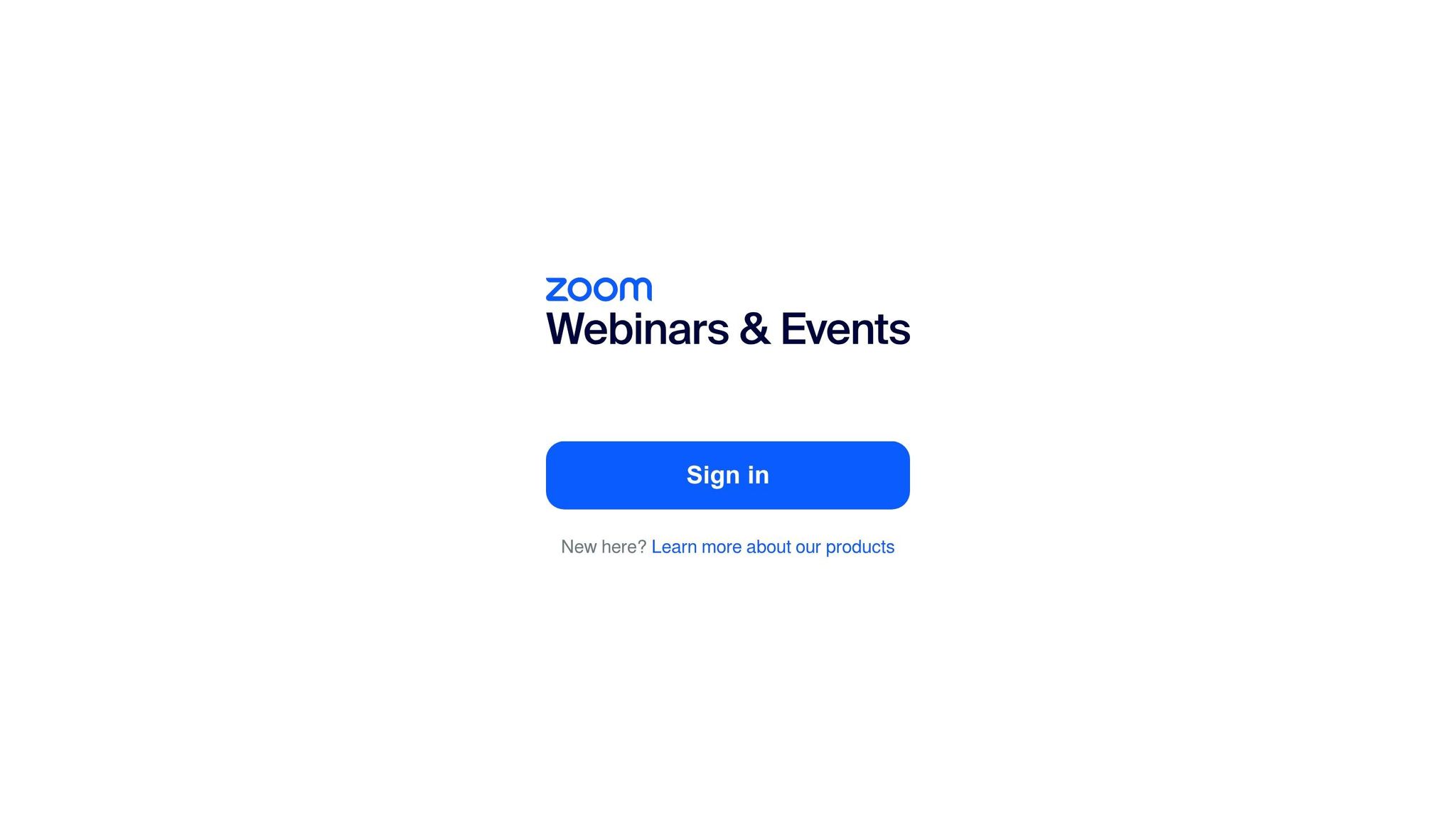 Zoom Events