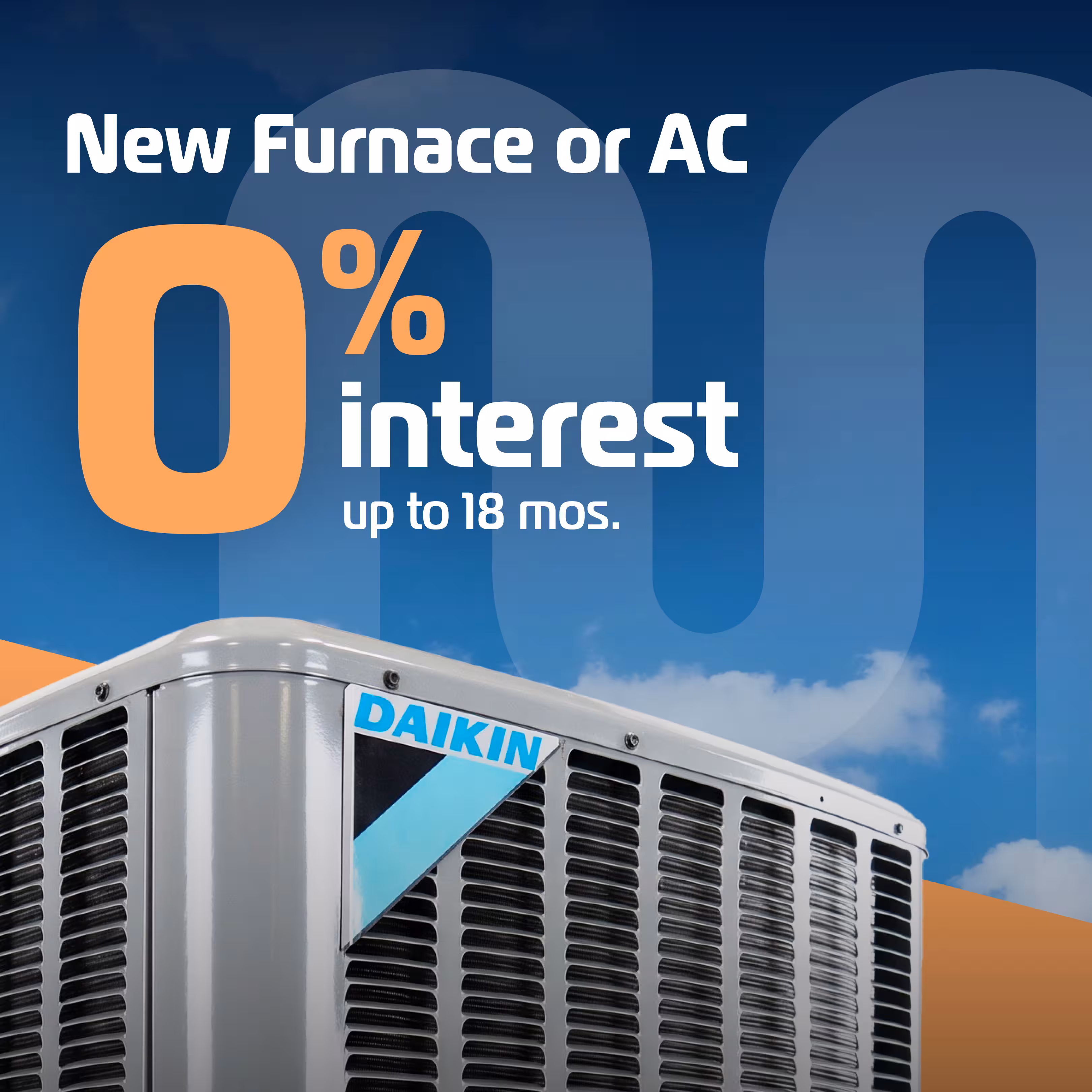 0% Interest Financing on HVAC Installations