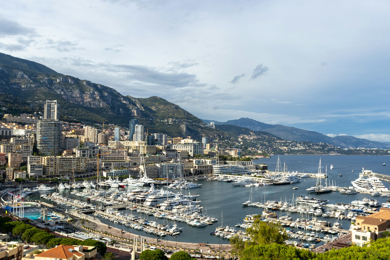 Le port Hercule, Monaco