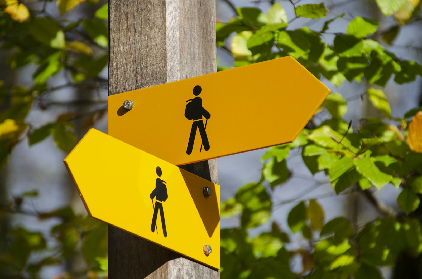 Panneau de directions