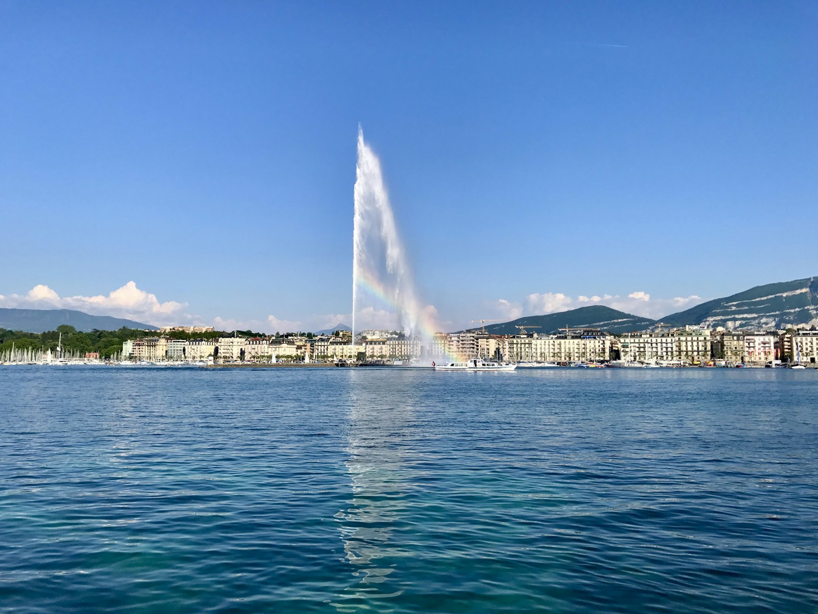Le jet d’eau de Genève