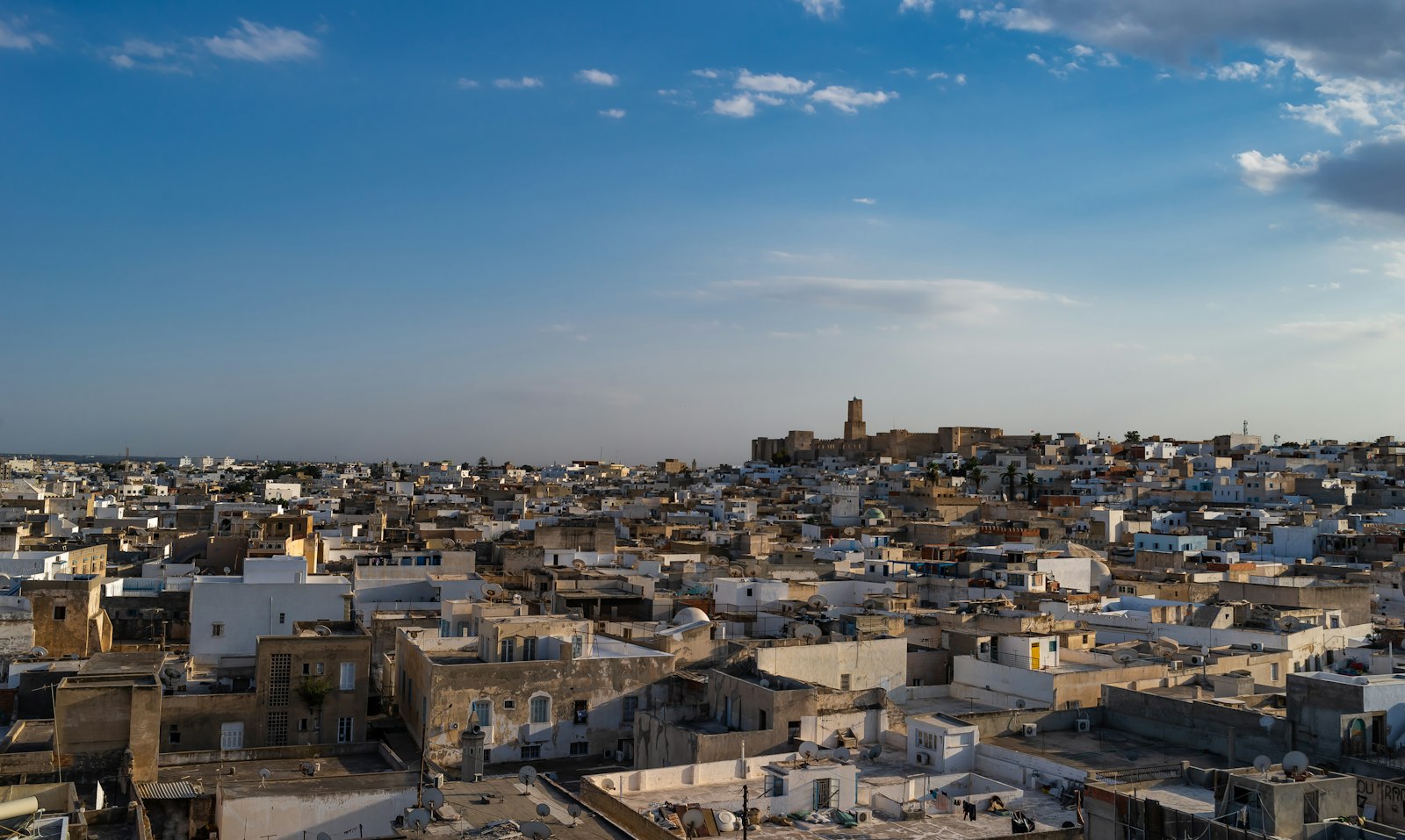 Vue sur les toits de Sousse, Tunisie