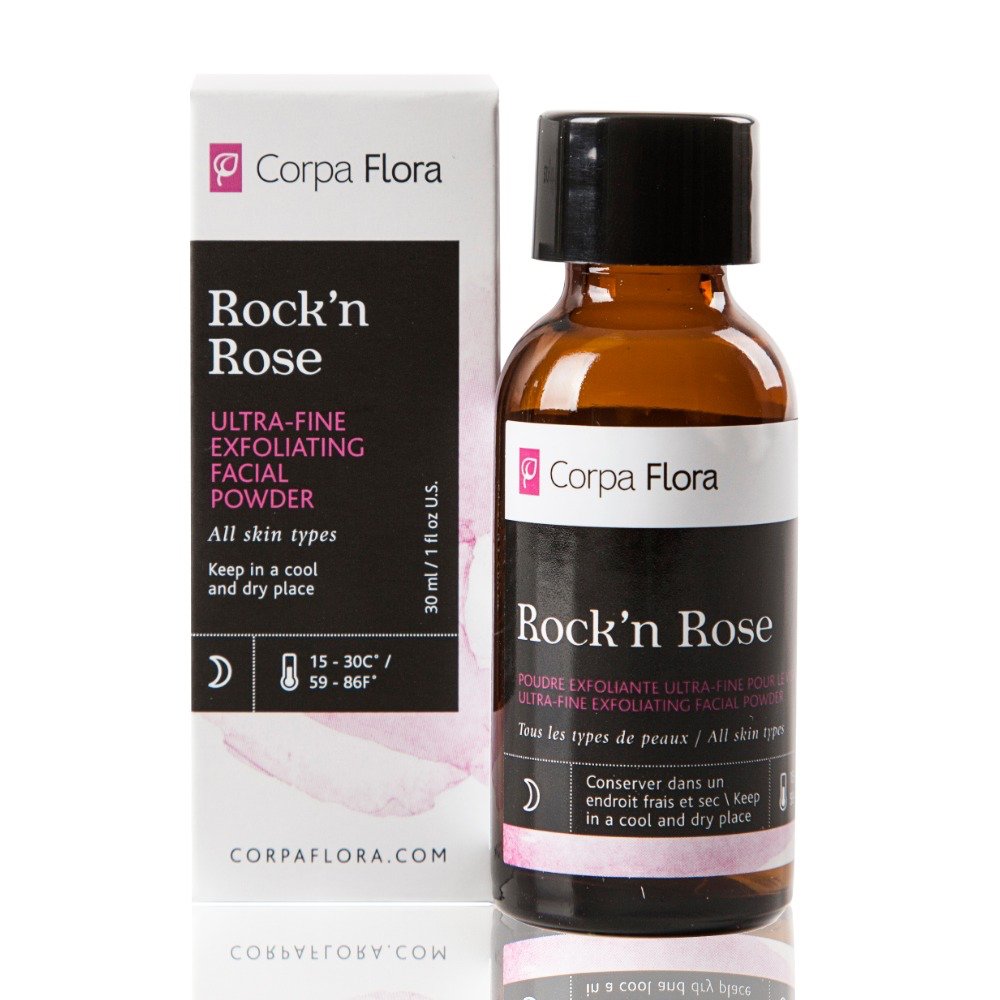 Rock'n Rose Exfoliating Powder