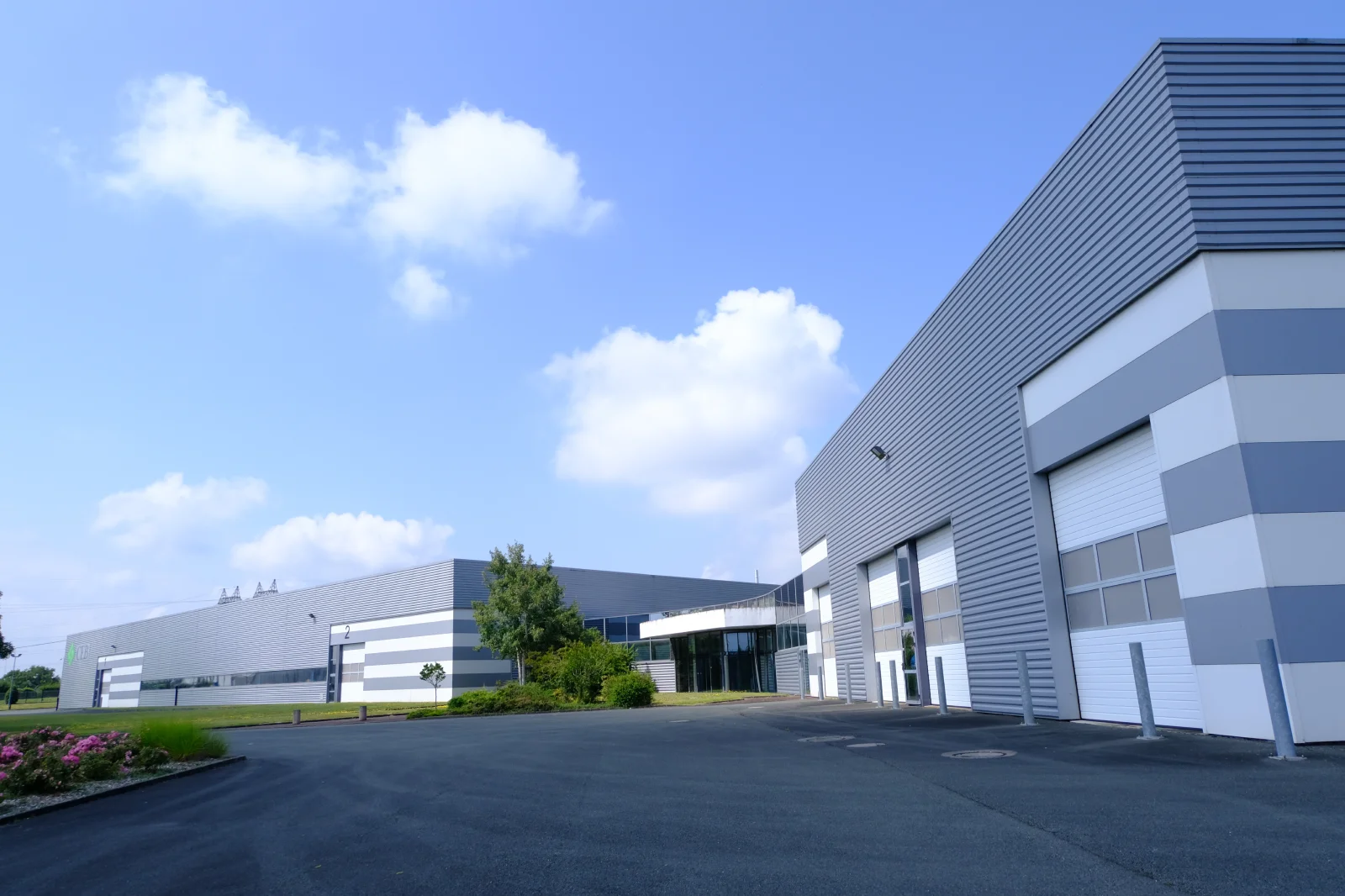 Bâtiment industriel CEB (Centre Européen de Biotechnologie) à Angers