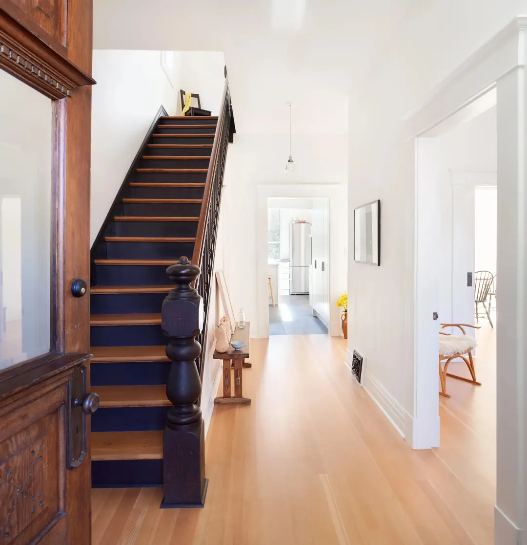Garden interior entryway and staircase