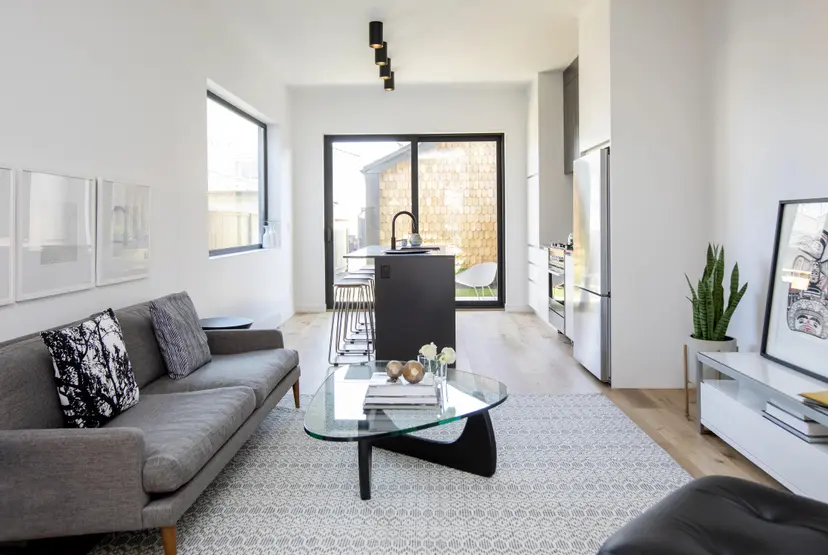 Garden interior living room