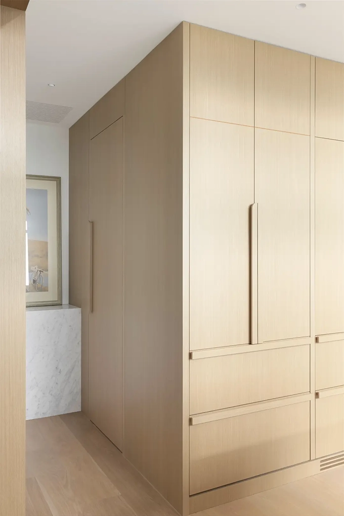 Twin Creek kitchen hidden appliances