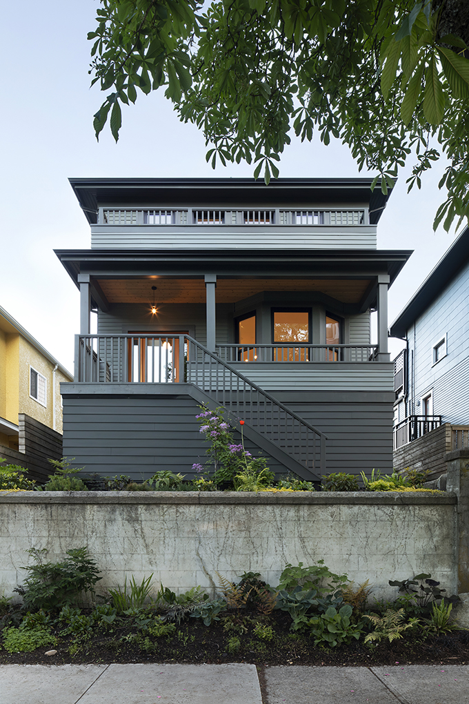 Third House exterior of front facade