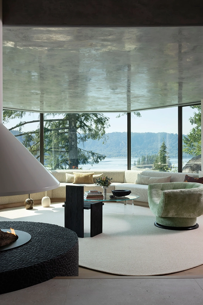 Deep Cove living room