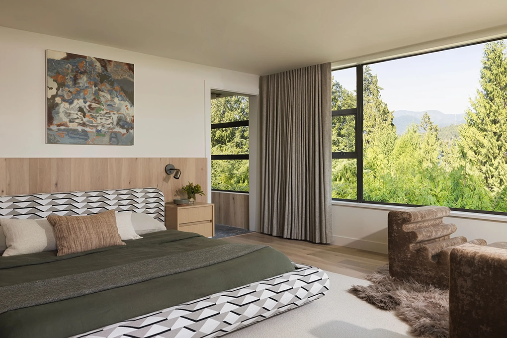 Deep Cove master bedroom