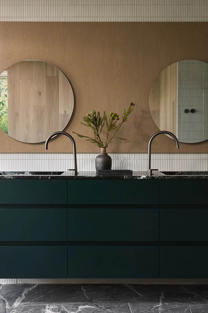 Deep Cove Master bath vanity